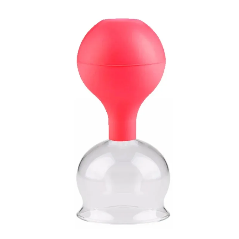 2 шт. стеклянные вакуумные чашки для здоровья и красоты