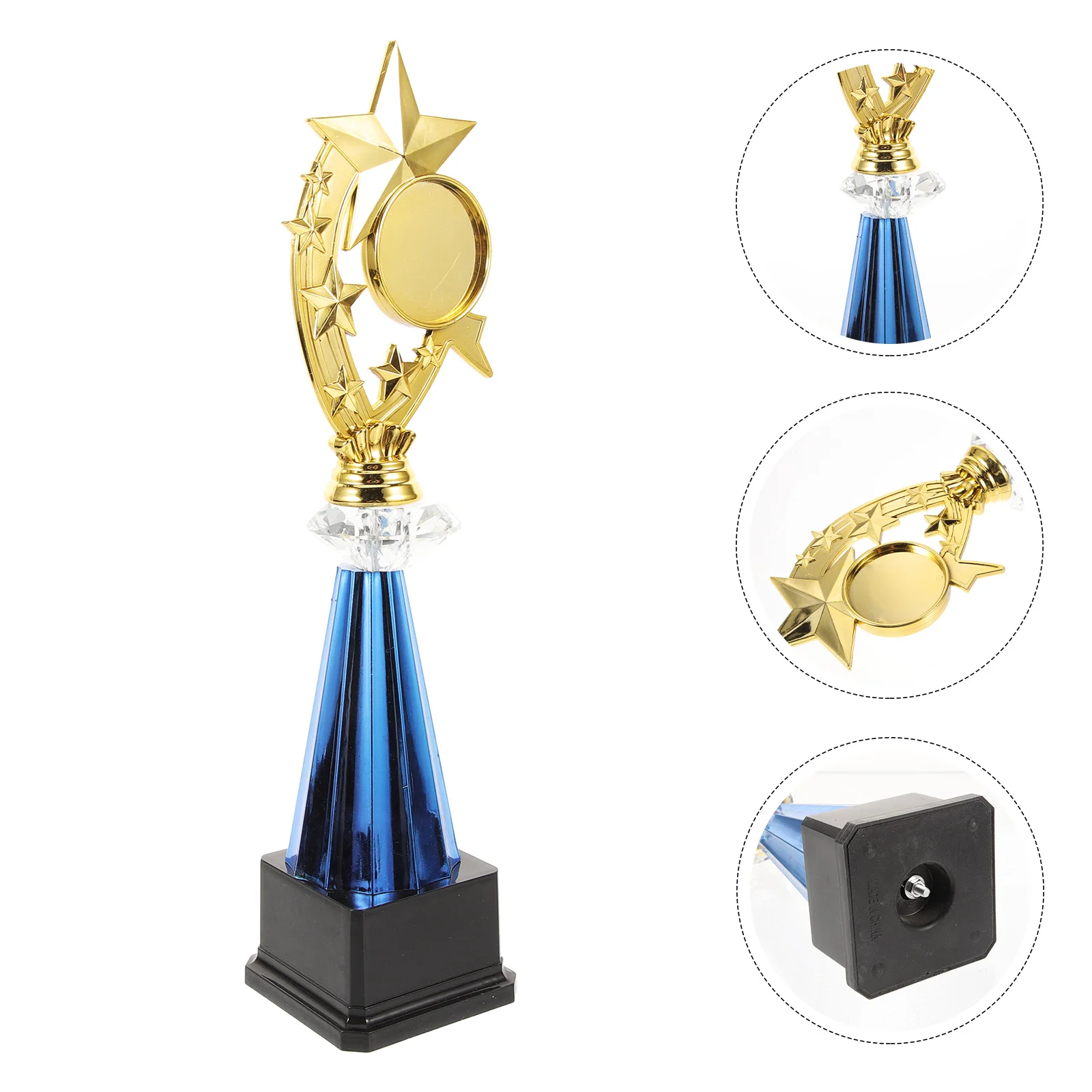 

Trophy Cup Party Competition Pentagram Shaped Trophy Cup Ceremony Award Trophy