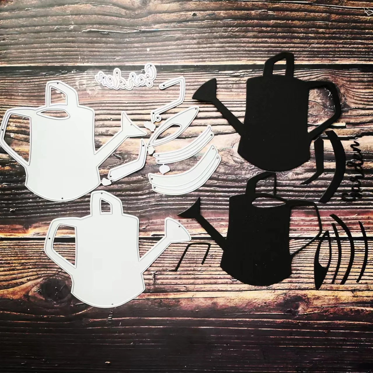 

Gogocraft CA001 Watering Pot Gardening-Colorize Thinlits Cutting Dies for JunkJournal Scrapbooking PaperDIY Original Designs
