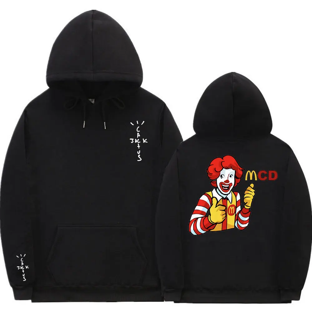 

Hot Sale Funny Design Rapper Cactus Jack M Graphic Hoodie Male Oversized Sweatshirt Men's Hip Hop Hoodies Men Fashion Streetwear