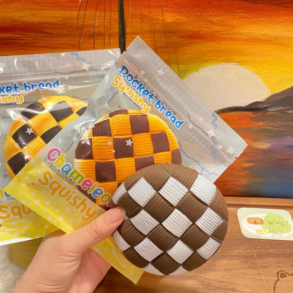 

Игрушка-сжималка для хлеба, тостов, печенья, теста, сжимаемая игрушка, карманный десерт для хлеба, мяч для снятия стресса для детей, тренировка мозга