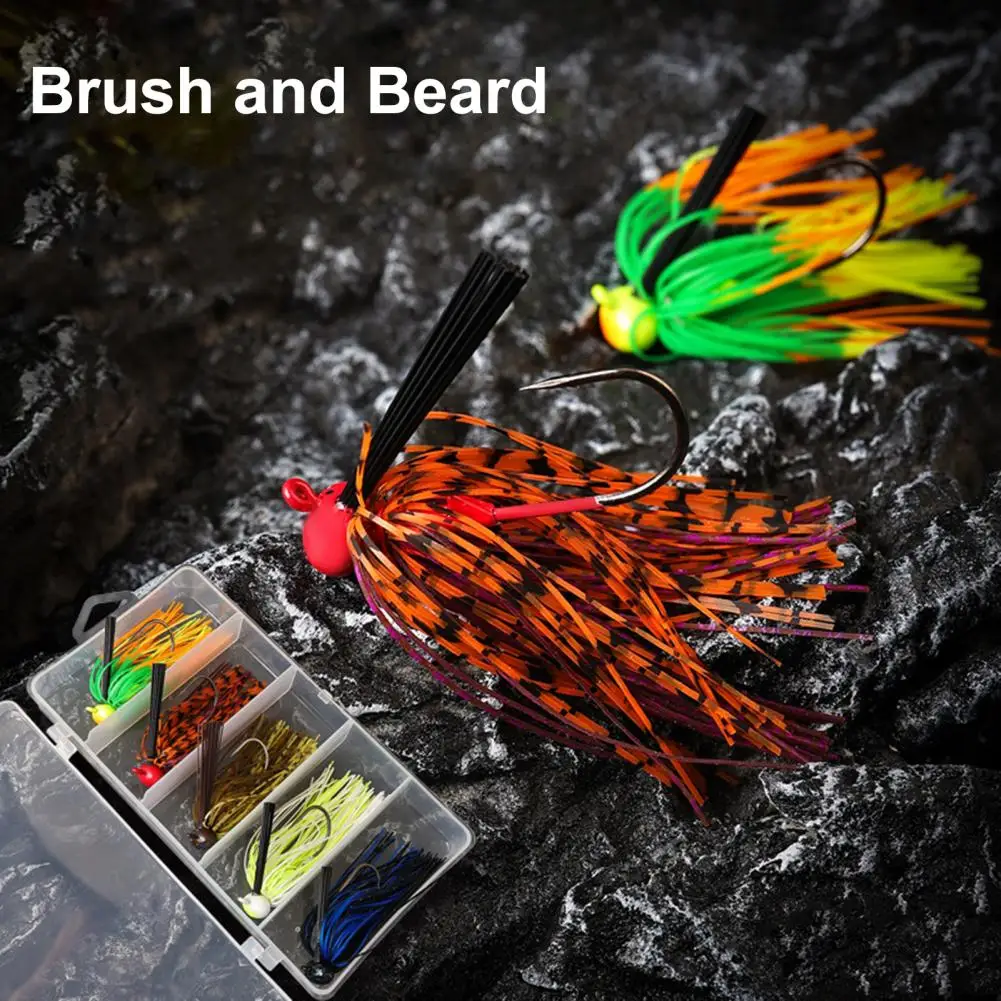 5 шт. силиконовые рыболовные приманки 7 см/12 г