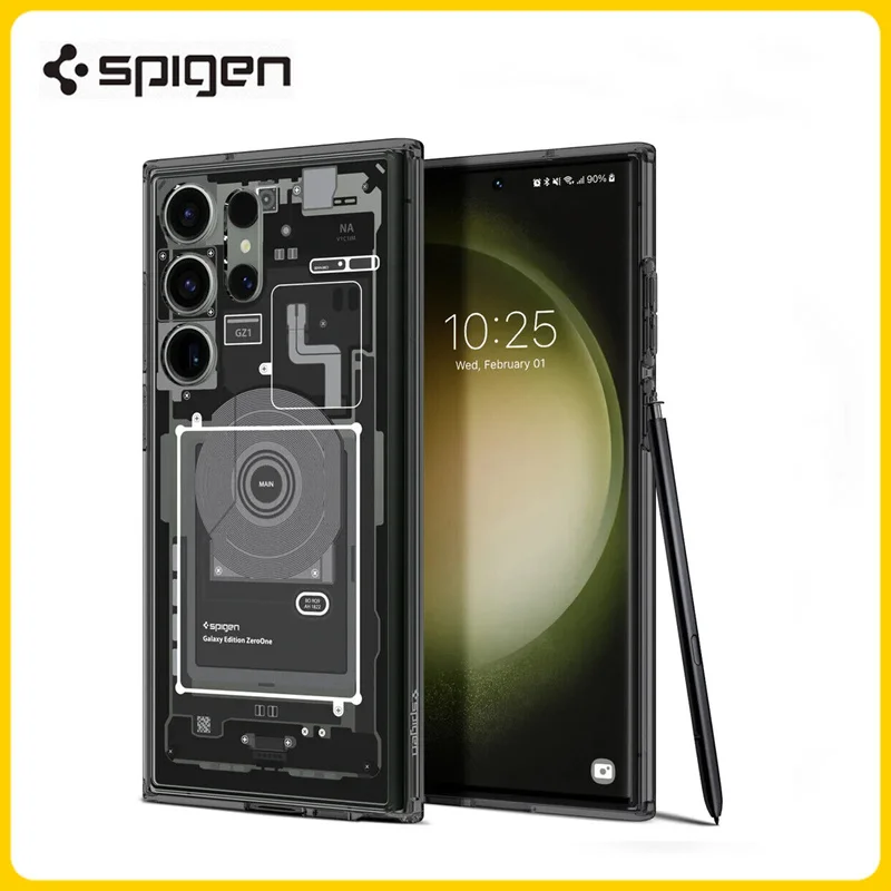 

Spigen Ultra Hybrid Zero One Cases Cover Coque For Samsung Galaxy S23 Ultra Case