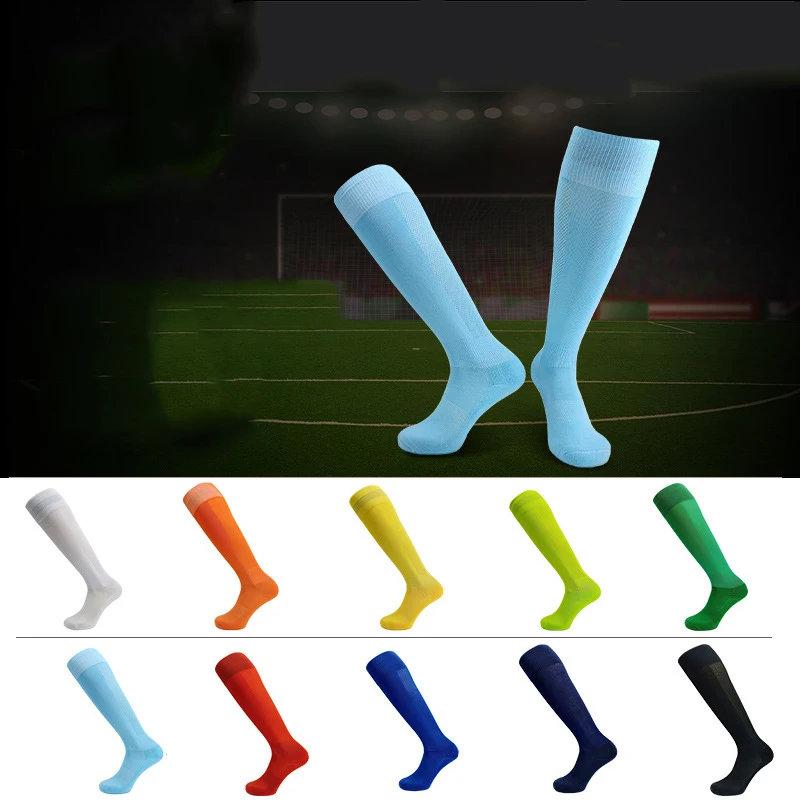 Adult children  training socks mesh breathable slide absorbent extended football men hiking soccer bike long sports Soccer Socks