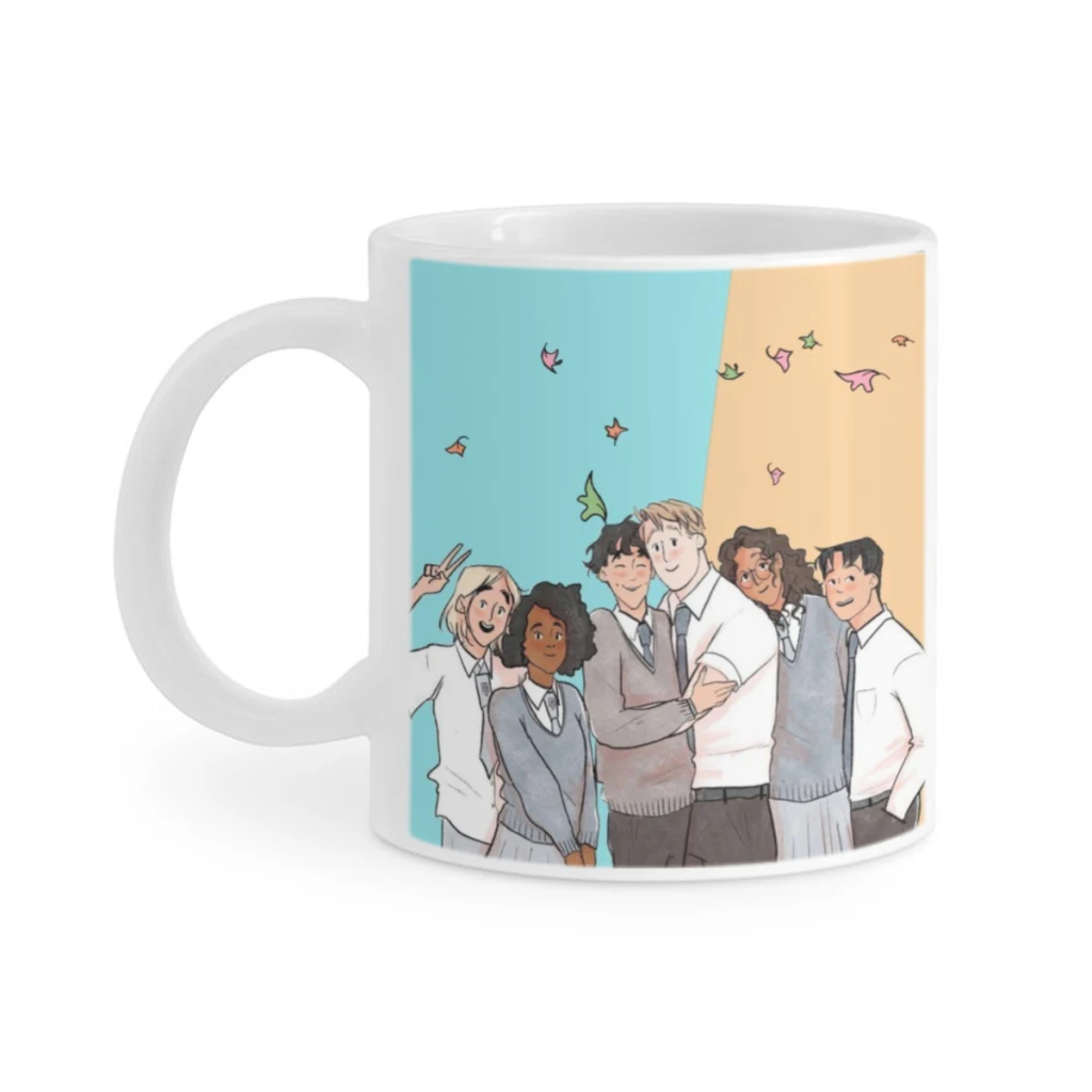 1 шт. 11 унций кофейная кружка Найк и Чарли чашка для чая с молоком изолированная