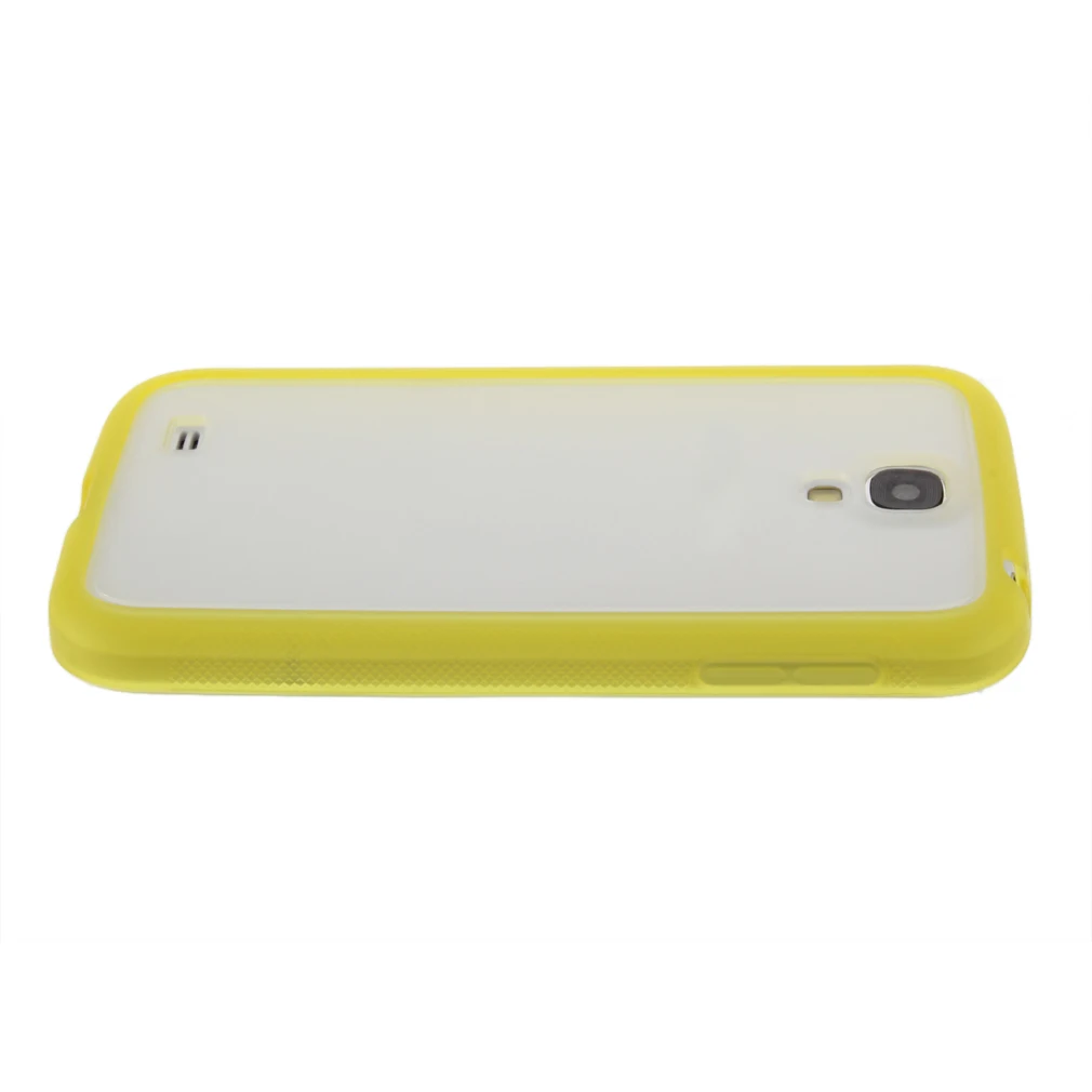 Мягкий матовый полированный чехол-накладка из ТПУ с рамкой для Samsung Galaxy S4 i9500 |