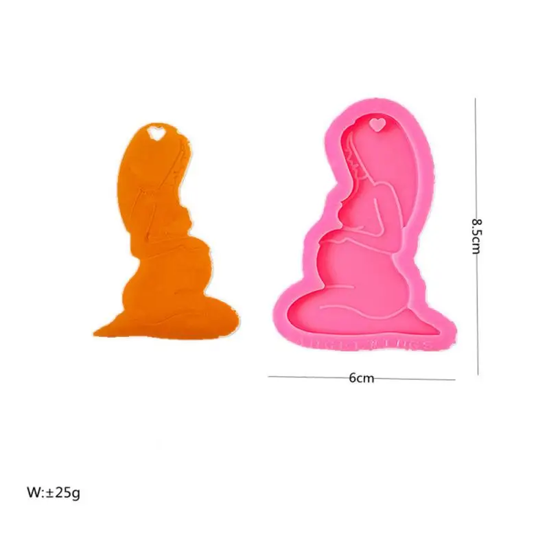 

Kitchen Baking Utensils Baking Tool Recyclable Mother's Day Thanksgiving Day Gift Sugar Turning Mold Pregnant Women Mother Shape