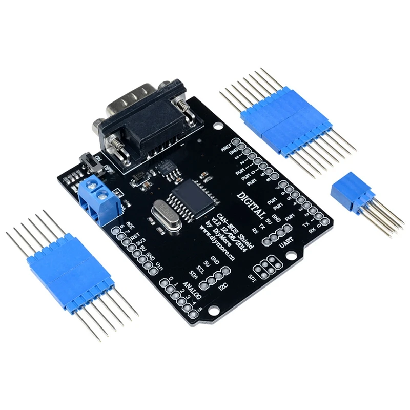 MCP2515 Can Bus Shield Board SPI интерфейсный разъем модуль контроллера расширения DC 5 В-12 В для