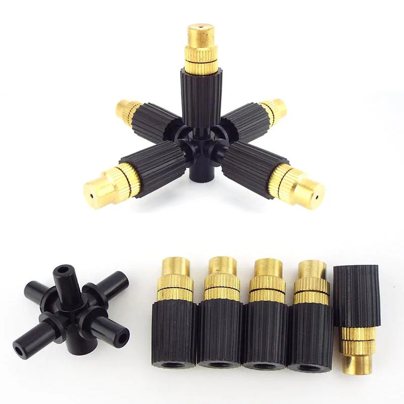 Винт 6 мм микрокапельное орошение запотевание латунная насадка распылительная