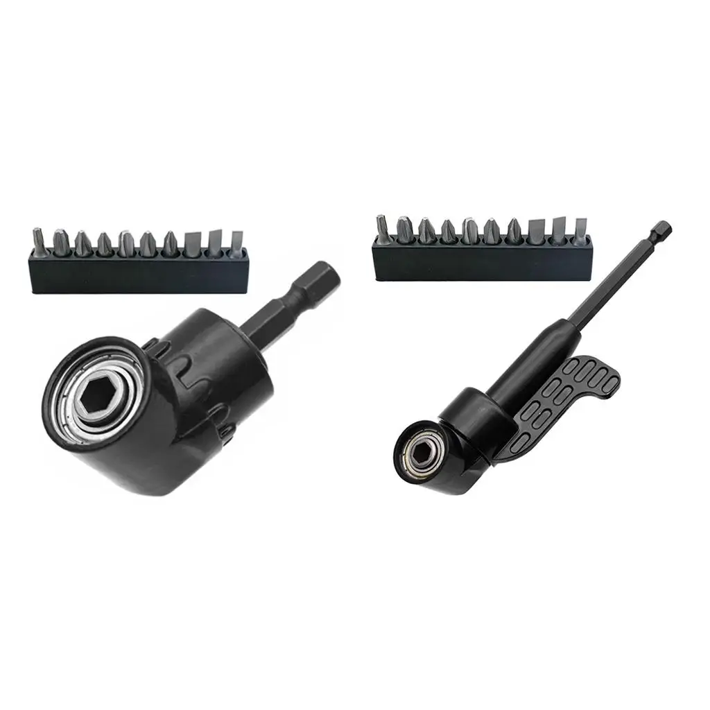 

Drill Bit Holder Angled Bit Magnetic Bit Screwdriver Accessories Screw Driver 1/4 Hex Shank