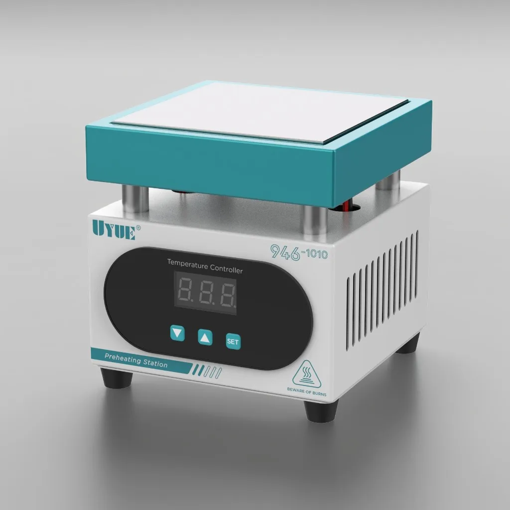 UYUE 946-1010 электронная плита предварительного нагрева цифровая станция 100x100 мм для