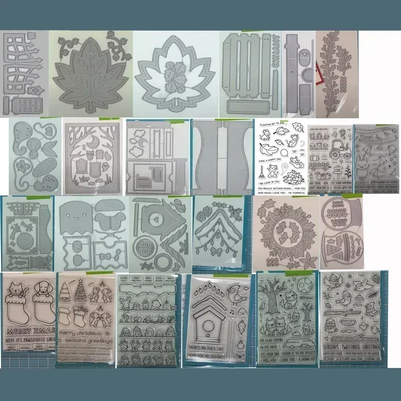 2023 новые металлические Вырубные штампы для скрапбукинга бумажные крафтовые