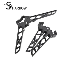 compound bow stand plastic archery hunting accessories holder black lightweight durable rack for shooting bow kick stand