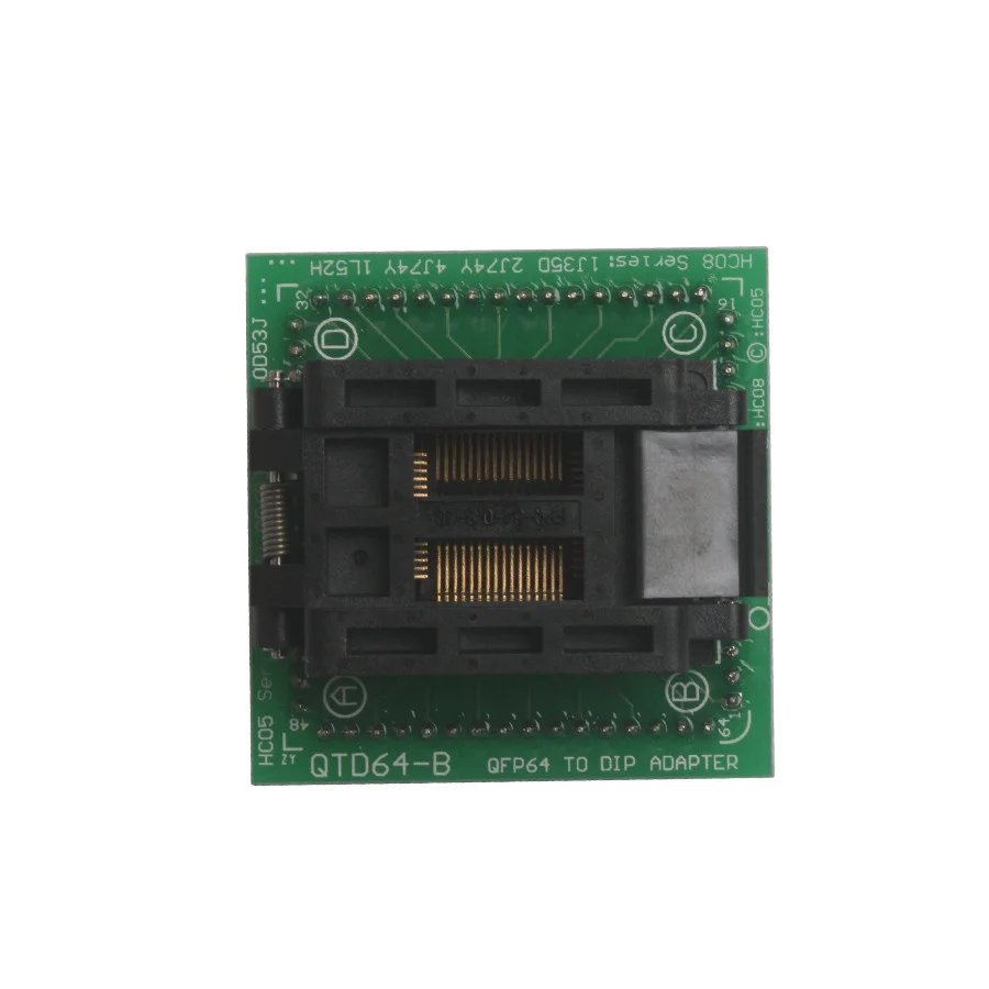 Адаптер QFP64 для программатора ETL 705/908 разъем ETL705 ETL908 | Автомобили и мотоциклы