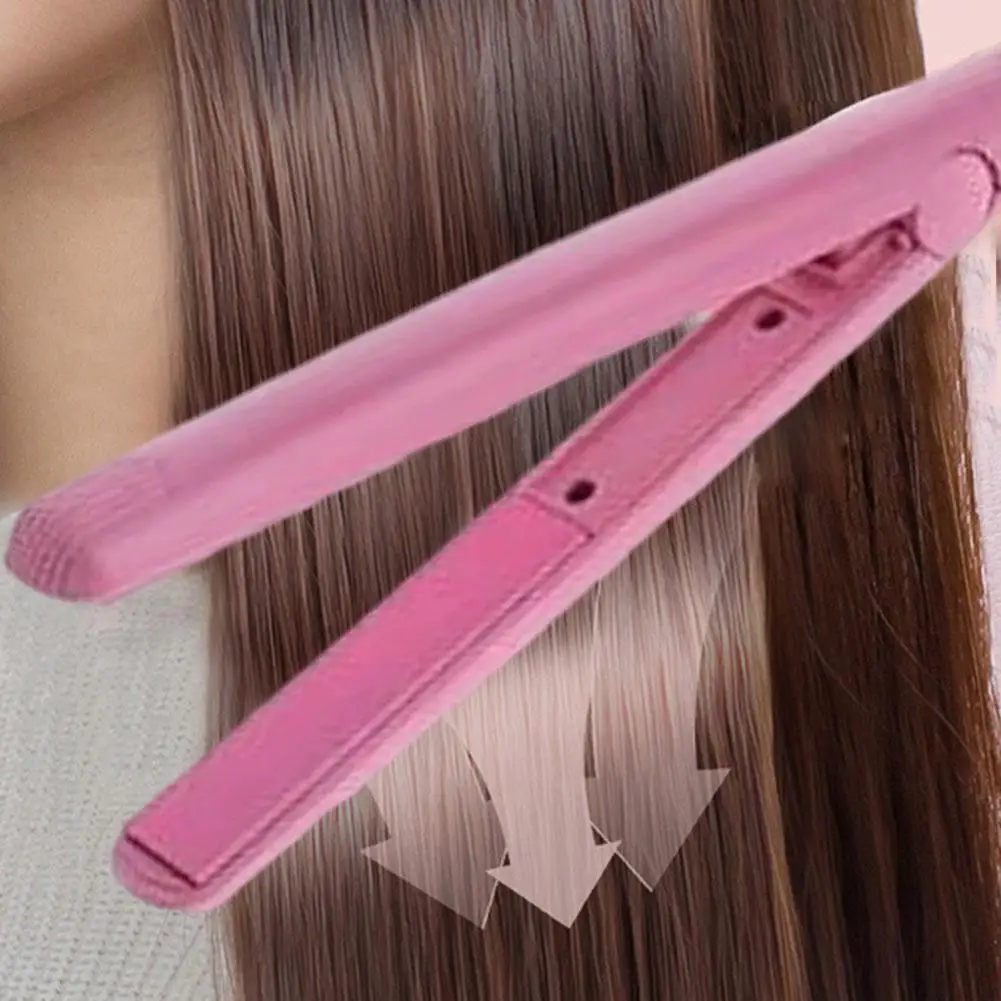 

Professional Ceramic Hair Straightener Steam Styler Flat Iron Styling Tools 100-240V 50-60Hz 18W Hair Straightener US/UK/Auto Ch