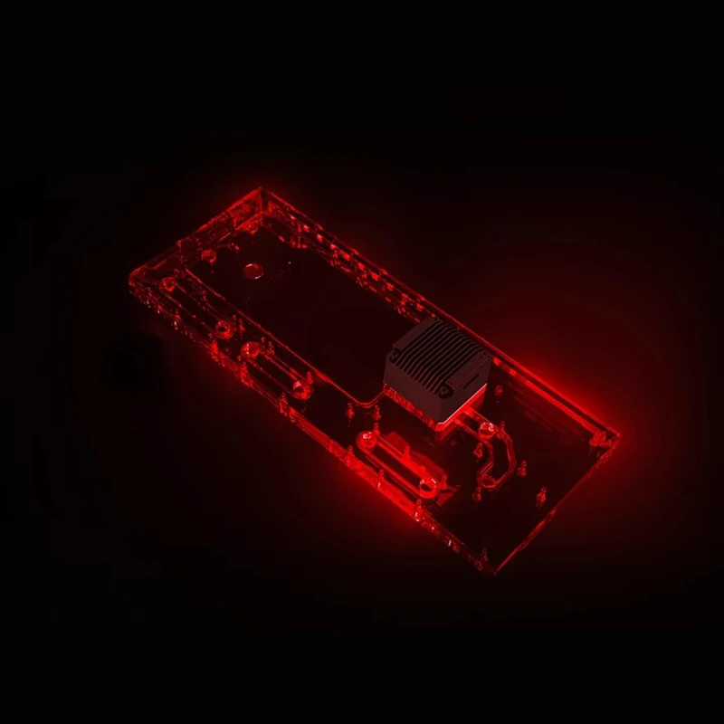 Distro Plate Bykski для корпуса LIANLI O11 EVO XL ARGB резервуар водяного охлаждения RGB сборный бак