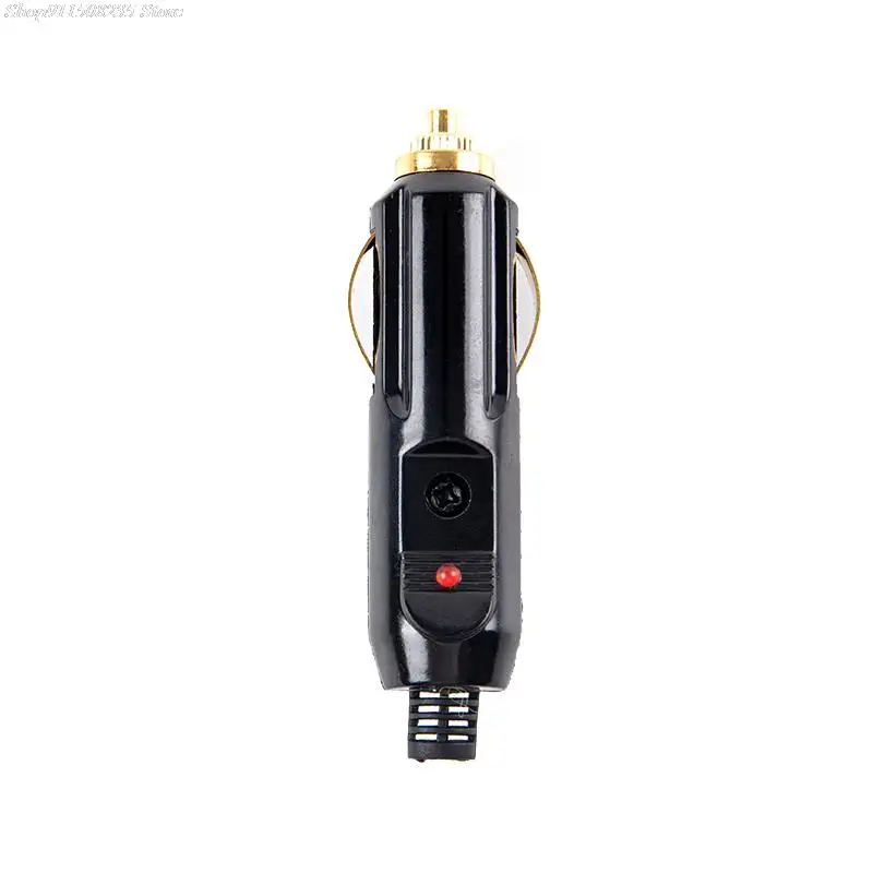

Convenient 2PCS 12V Universal Male Car Cigarette Lighter Socket Plug Connector 15A Fused