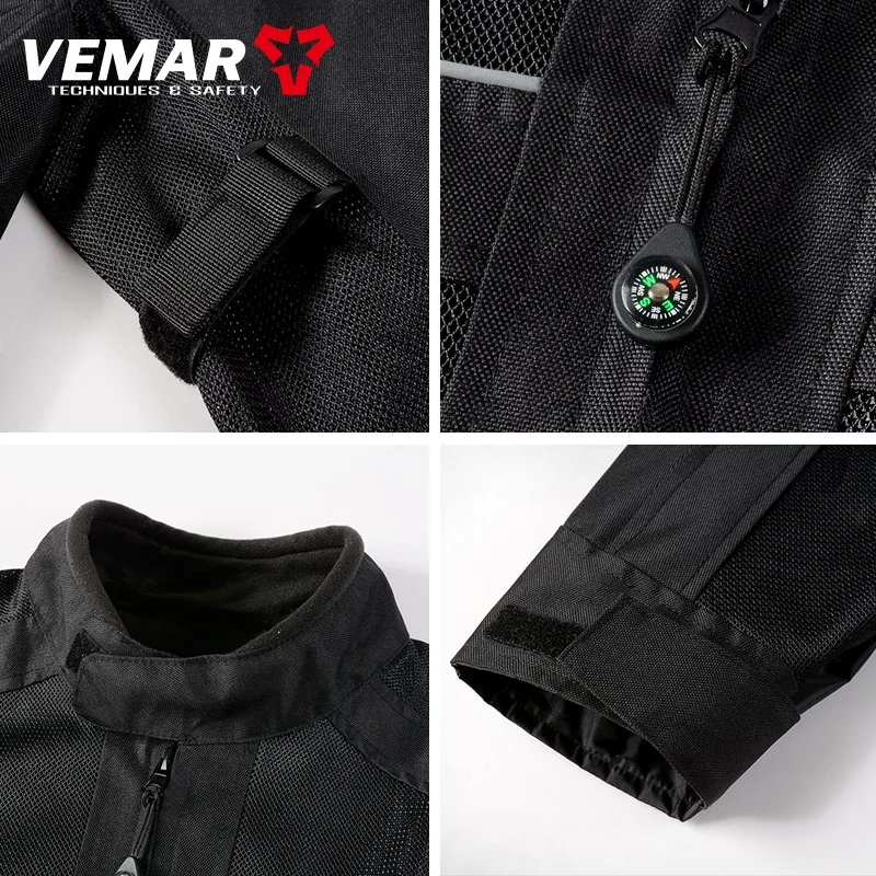 Мужская мотоциклетная куртка дышащая для езды на мотоцикле защита всего тела