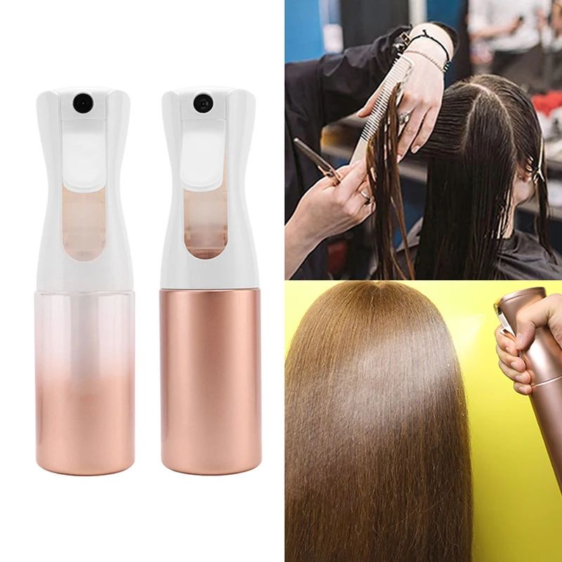 

200/300ML Hairdressing Spray Bottle High Pressure Continuous Spray Bottle Water Atomizer Container Salon Barber Accessories