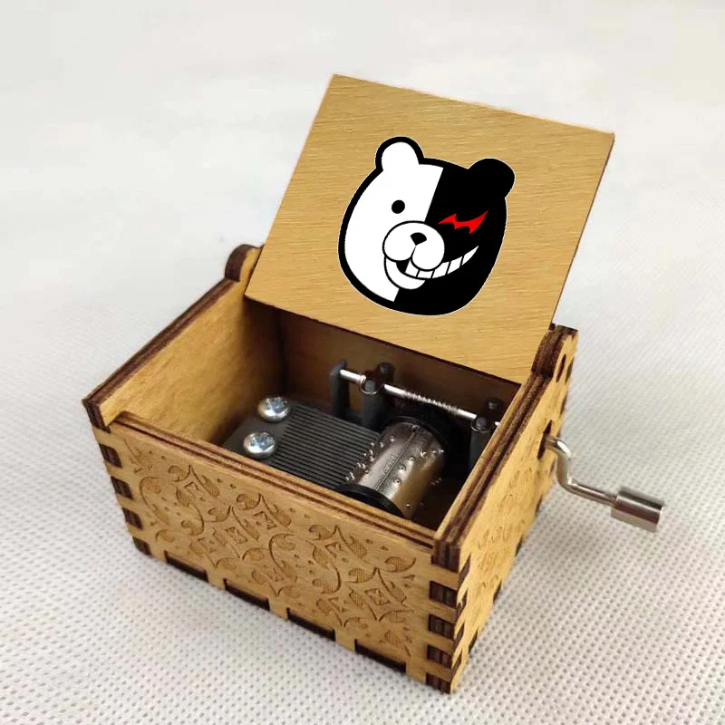 

Музыкальная шкатулка деревянная с ручным приводом для мальчиков и девочек, подарок на день рождения, Детская музыкальная шкатулка в стиле а...