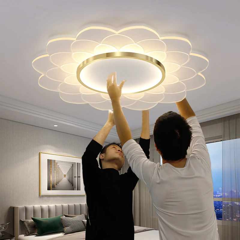 Современная светодиодная потолочная люстра для спальни детской гостиной лофта