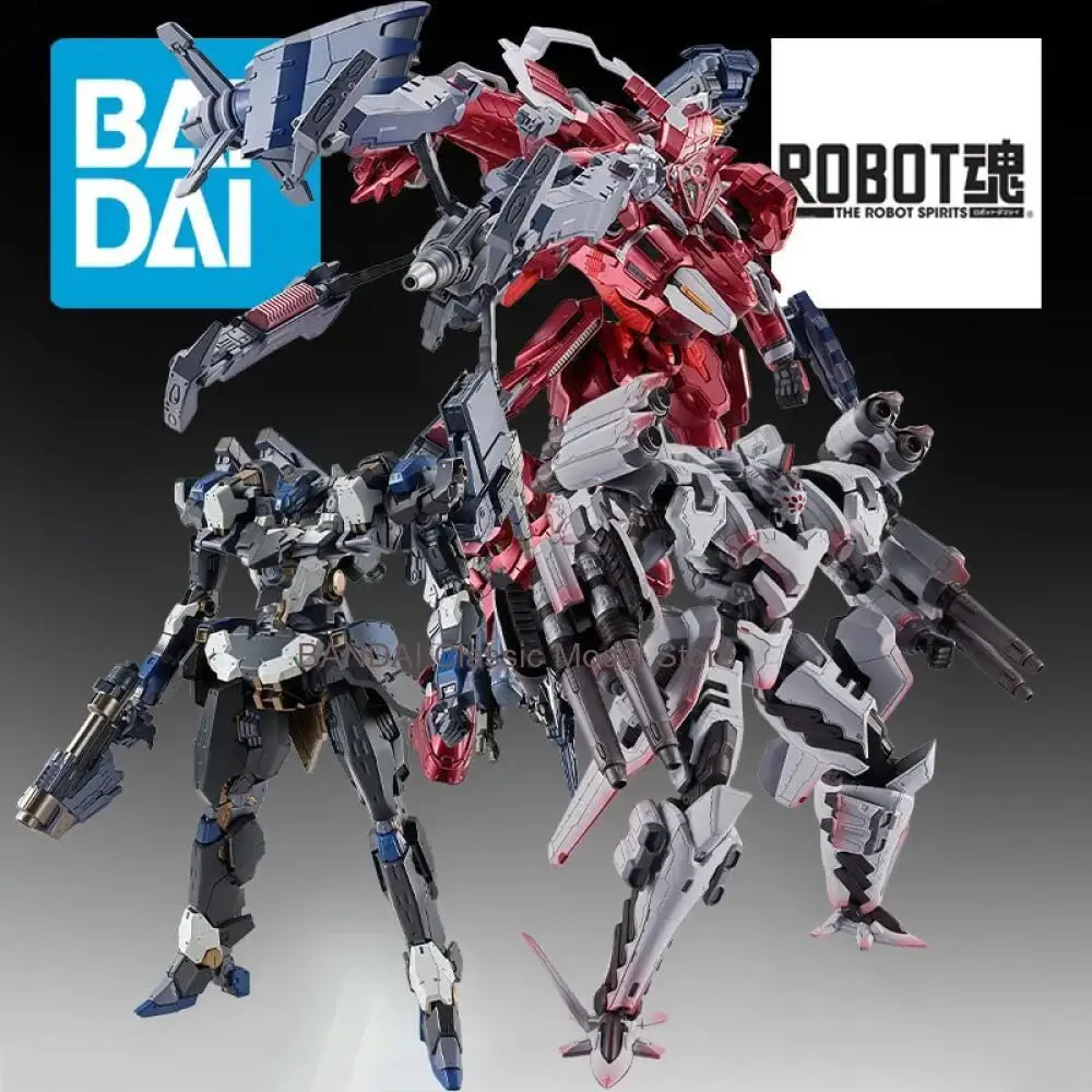 Фото Оригинальные фигурки Bandai ROBOT Steel Haze Ortus / Rusty & IB-07: SOL 644 / Ayre & Handler Walter, аниме-фигурки, игрушки на Рождество №1