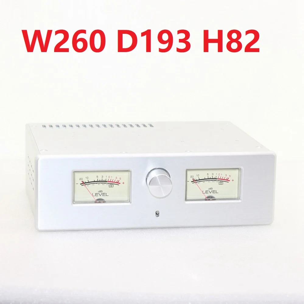 2608 усилитель мощности чехол с двойным УФ метром полностью алюминиевый сплав для