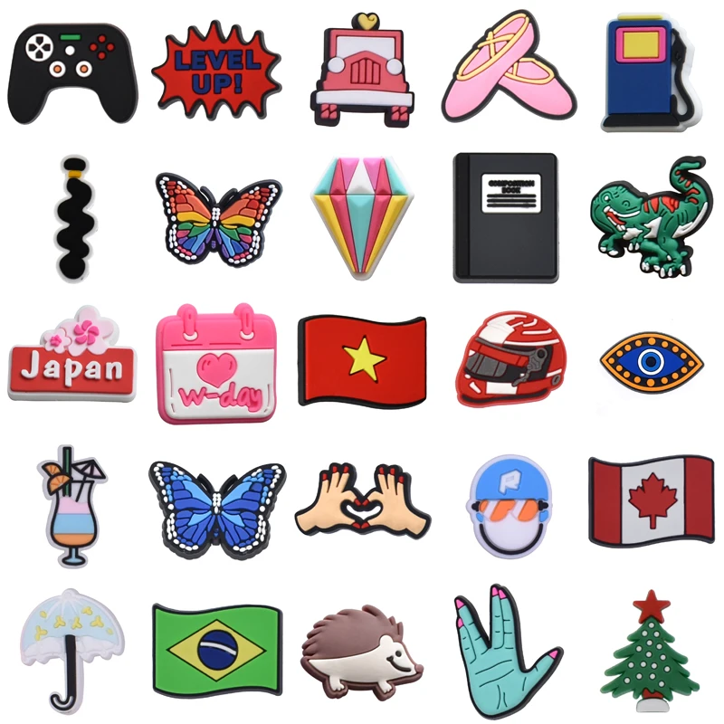 

Packs Gifts Shoes Accessories Girl Decorations for Crocs Set Jeans Wholesale Bulk Boy Para Pins Shoe Charms Men Kids Women Charm