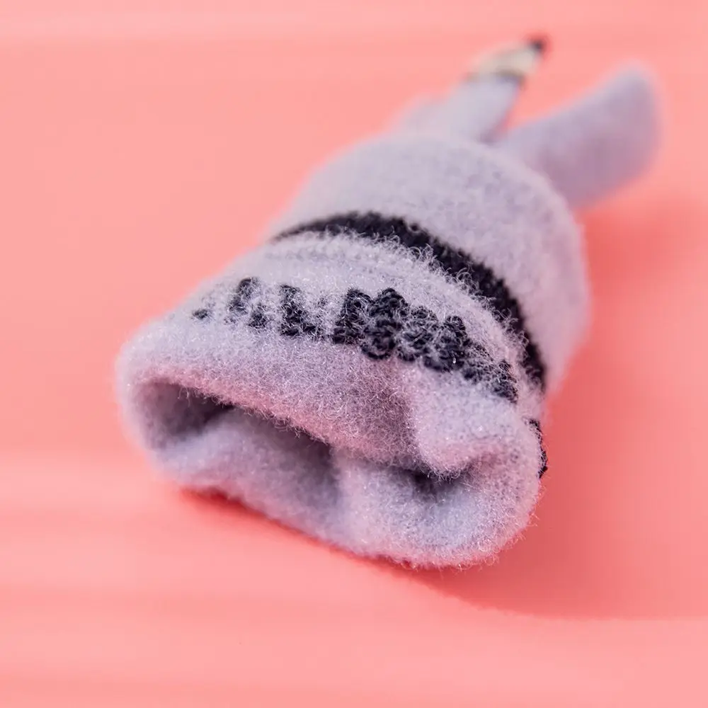 

Милые теплые плотные женские зимние перчатки с принтом панды для вождения с сенсорным экраном уличные перчатки корейские варежки