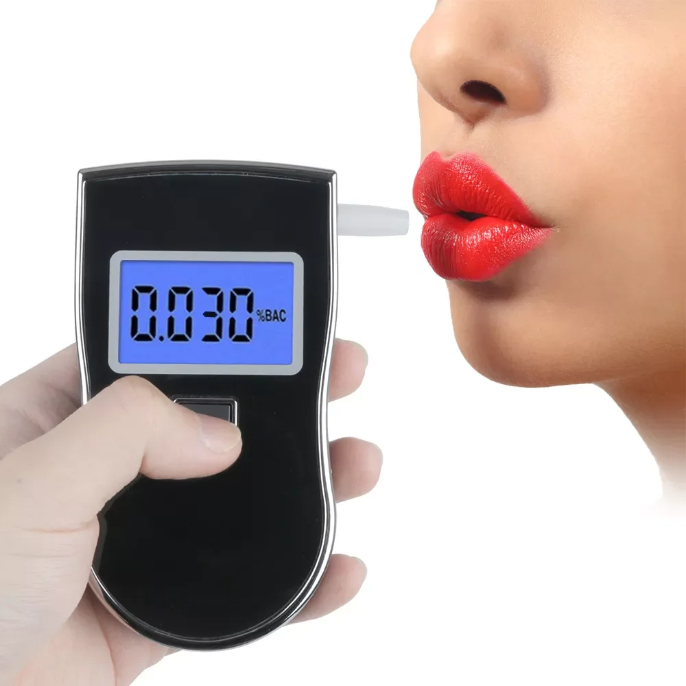 

Car Breathalyzer Alcohol Meter LCD Alcometer Drunk Driving Analyzer Portable Wine Alcohol Test Digital Breath Alcohol Tester