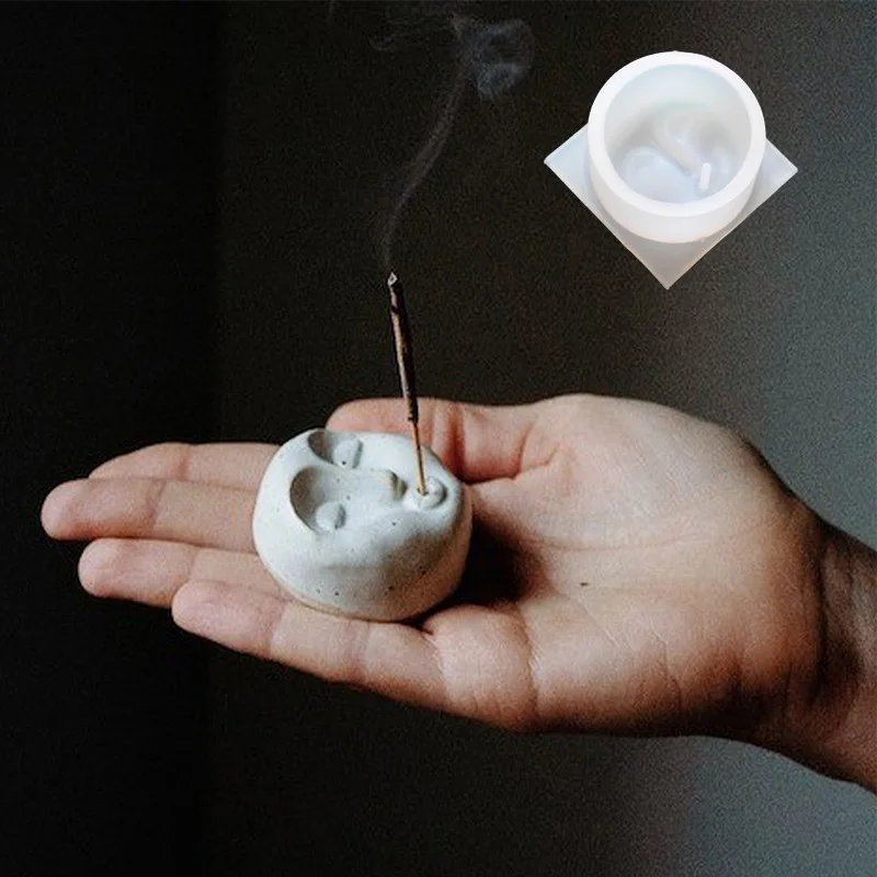 Настольный держатель для благовоний декоративные пластыри форма лица