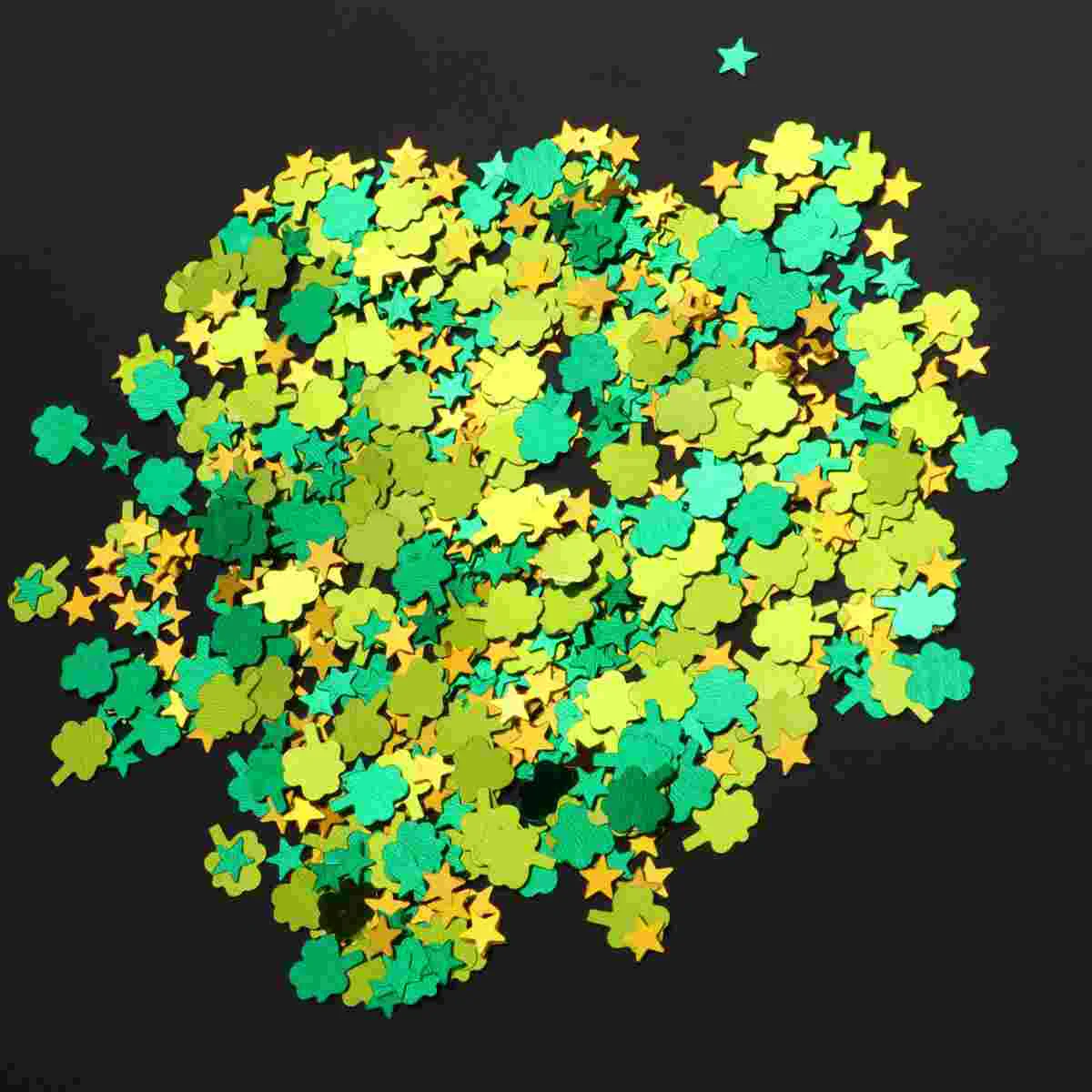 

60g St Patricks Day Star Paper Table Shamrock Scatter for Party Wedding DIY Balloons Party Table