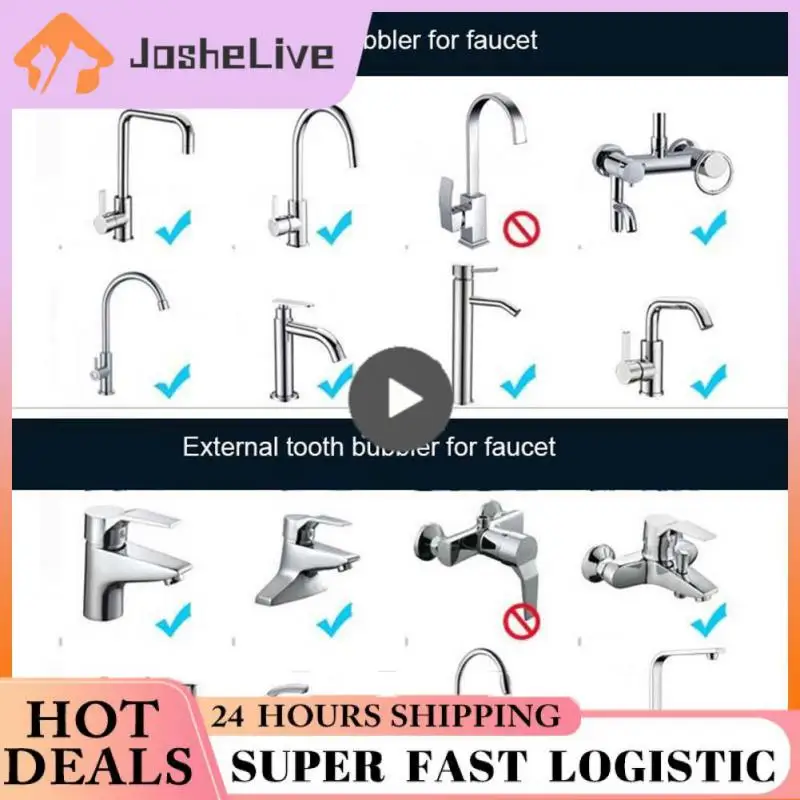 

5/8/10PCS Creative Flow Regulator Male 22mm Female Thread Size Water Saving Faucet Aerator Spout Net Minute Faucet Tap Device