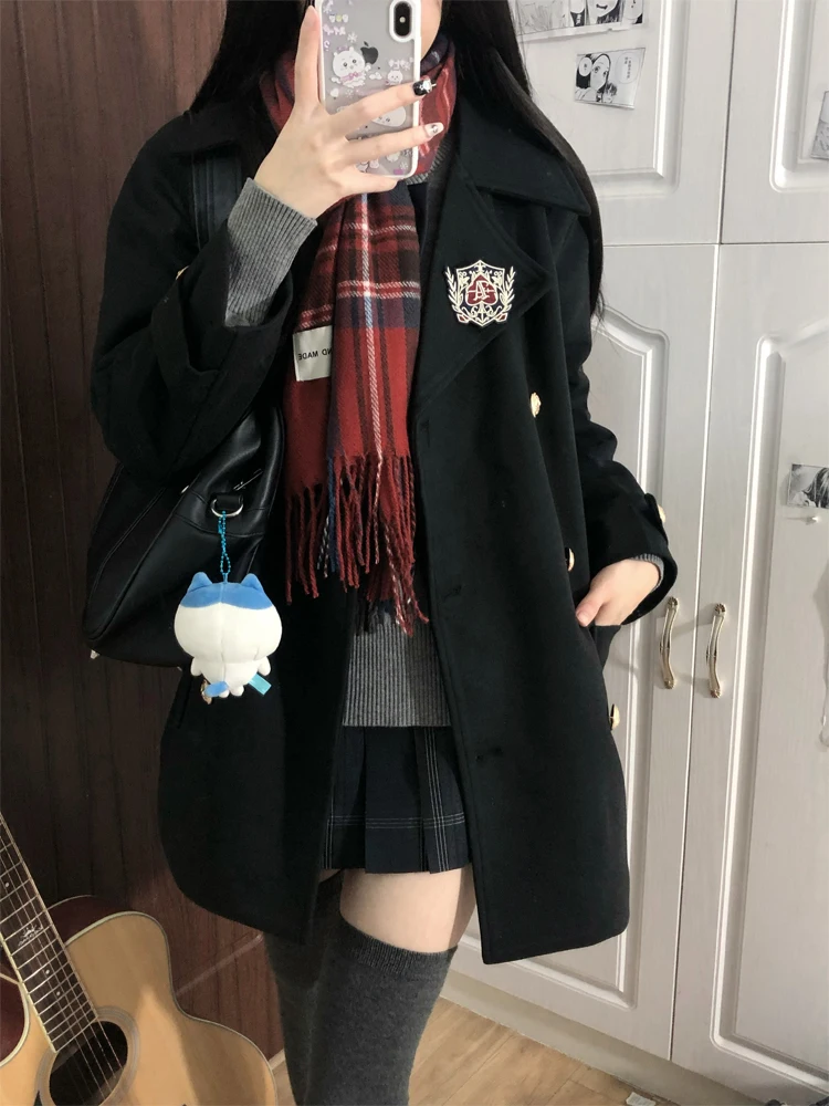 Оригинальное пальто-Униформа Mars Jk осень и зима японская модная школьная форма в