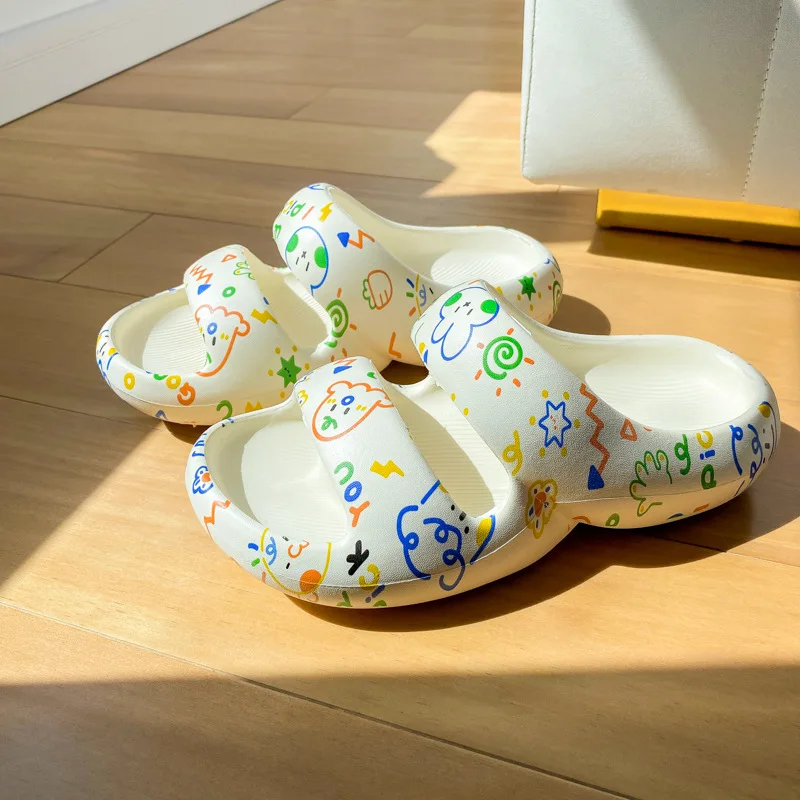 Women's Slippers Wear Thick-soled Anti-slip Wear-resistant Slippers Eva Indoor Woman Slippers Woman Shoes Fashion Shoes