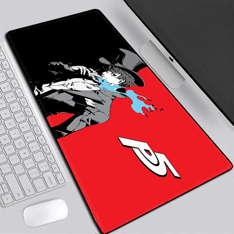 

Игровой коврик для мыши Persona 5 P5 для ПК, кабинета, игр, аксессуары для игр, коврик для мыши, аниме, игровой коврик для клавиатуры, Настольный коврик для компьютера, коврики для офиса Xxl
