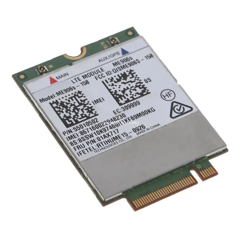 РАЗБЛОКИРОВАННЫЙ модуль LTE ME906S-158 NGFF-M2 с 2 антеннами беспроводная карта для Telecom4G