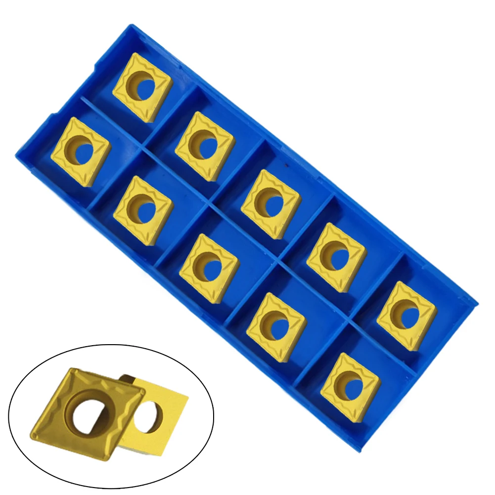 

10PCS CCMT09T308-HMP NC3020 CCMT32.52-HMP NC3020 CNC Lathe Blade Carbide Inserts Industrial Commercial Supplies Replacement