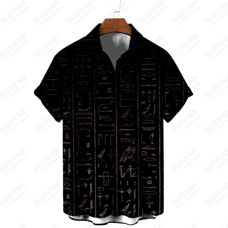 

2022 Handsome Mens Clothes Products Stand Hawaiian 3D Printing Free Shirt Men Male Clothing European Business New Printing
