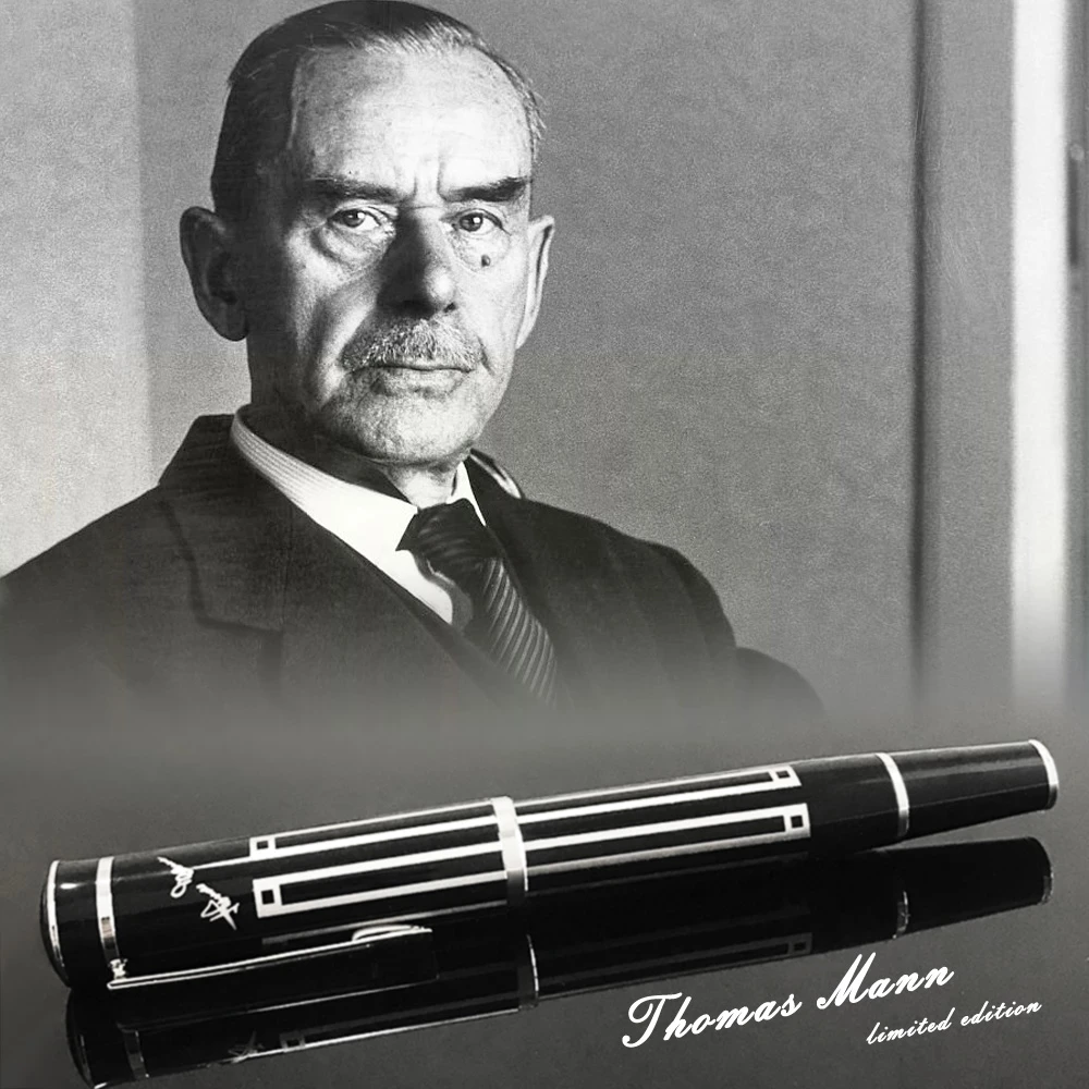 LAN Luxury Great Writer Thomas Mann MB Roller Ball Pen Monte Stationery With Series Number 0886/6000