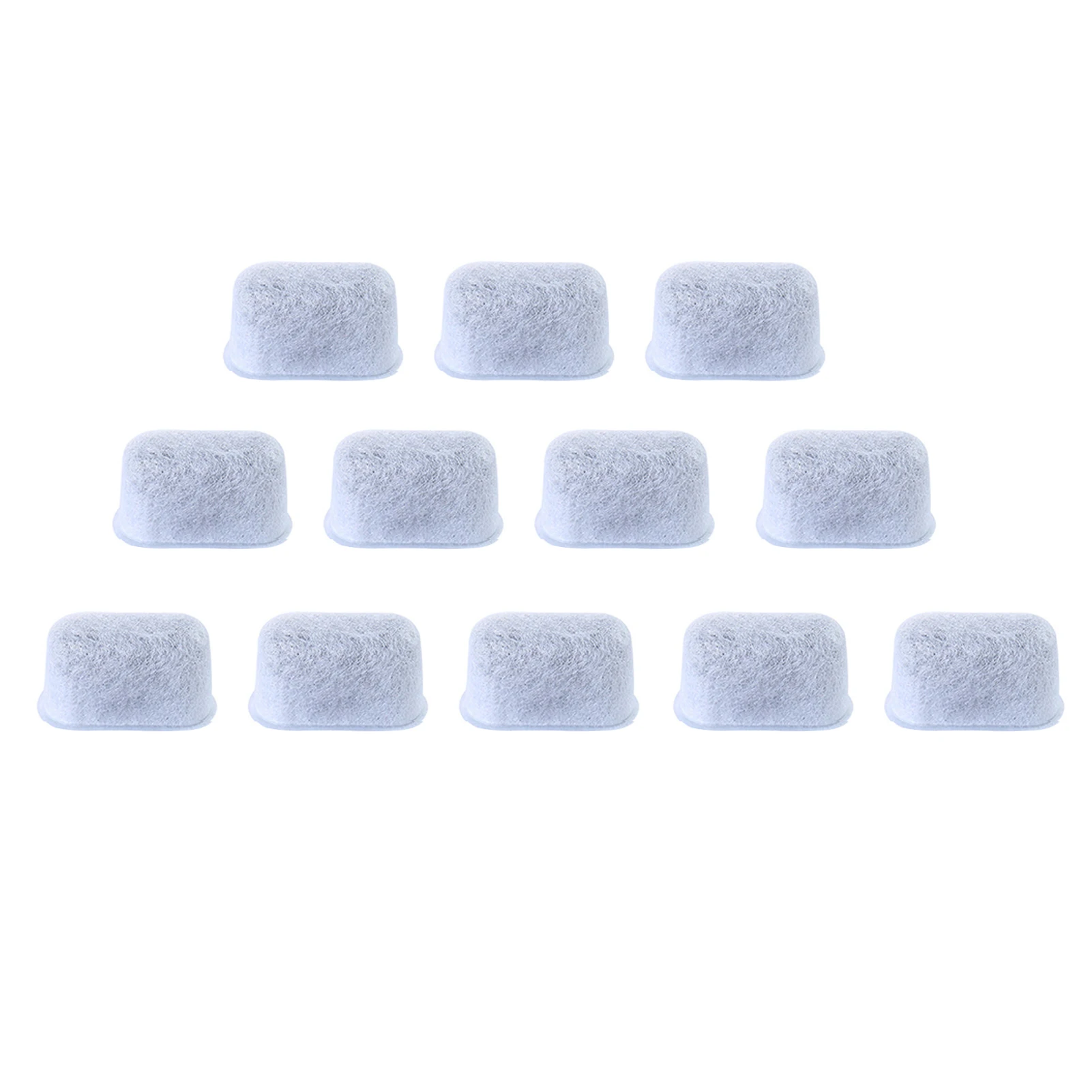 

12pcs Remove Odor Professional Bar Non Woven Kitchen Home Daily Replacement Parts For Coffee Cafe Activated Charcoal Filter