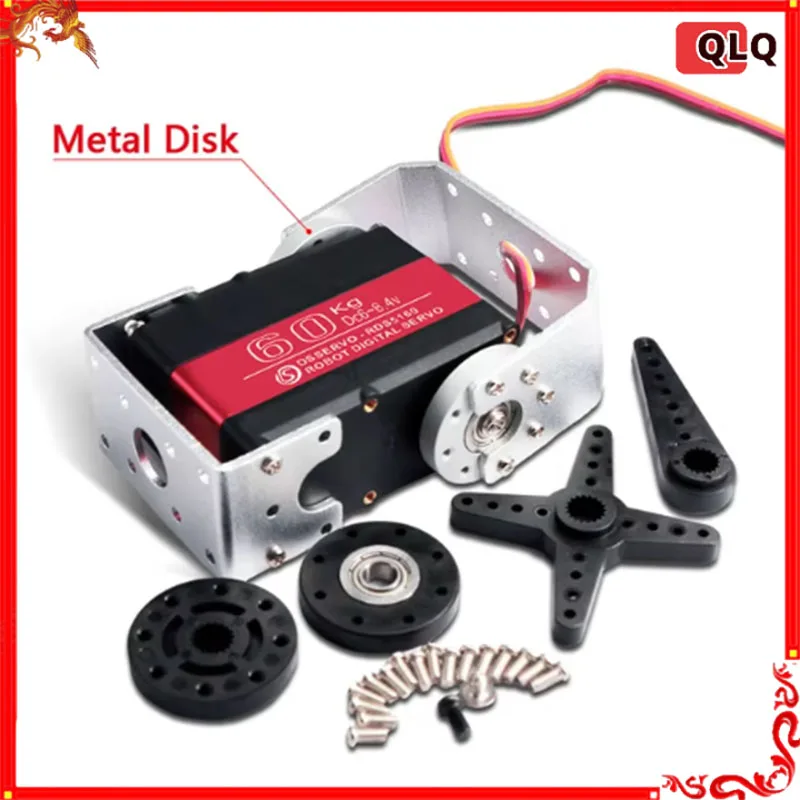 1 шт. сервопривод 60 кг робот-сервопривод с высоким крутящим моментом Rds5160 Rds5180 Rds51150