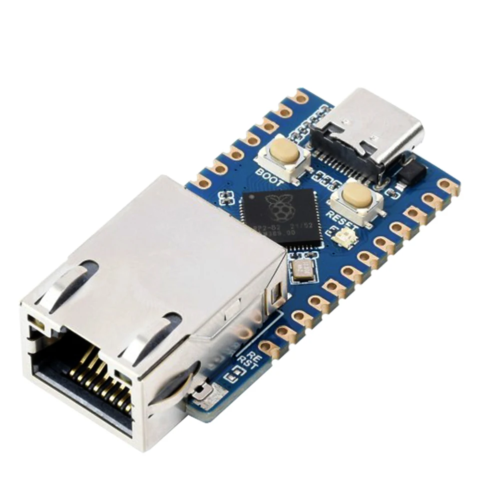 Плата разработки Ethernet RP2040 C/C++ Модули порта MicroPython на основе двухъядерного