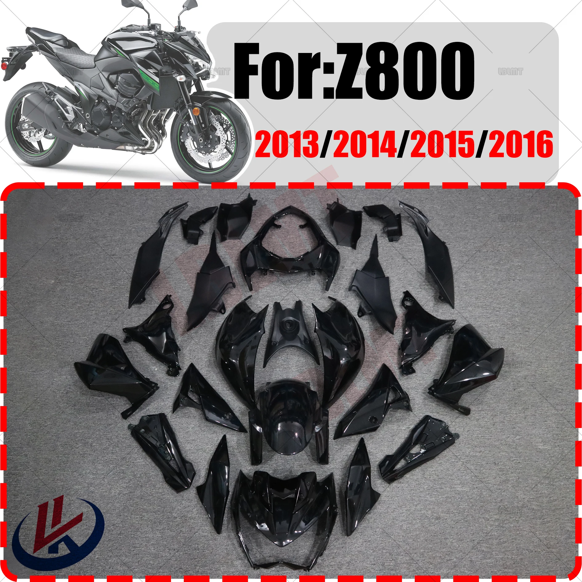 

For Kawasaki Z 800 Z800 2013 2014 2015 2016 Motorcycle Full Body Fit Fairing For KAWASAKI Z 800 2013 2014 2015 2016 Full Fairing
