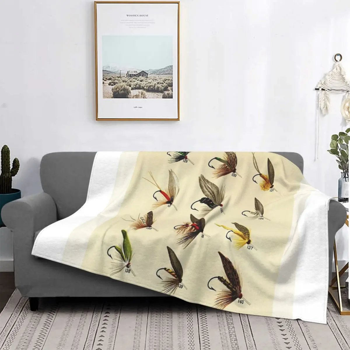 

Manta con estampado de pesca con mosca Vintage, colcha para cama a cuadros, toalla, manta, Sudadera con capucha, fundas para cam