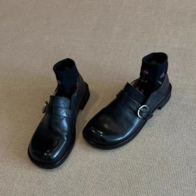 Универсальные женские лоферы оксфорды женская обувь в британском стиле