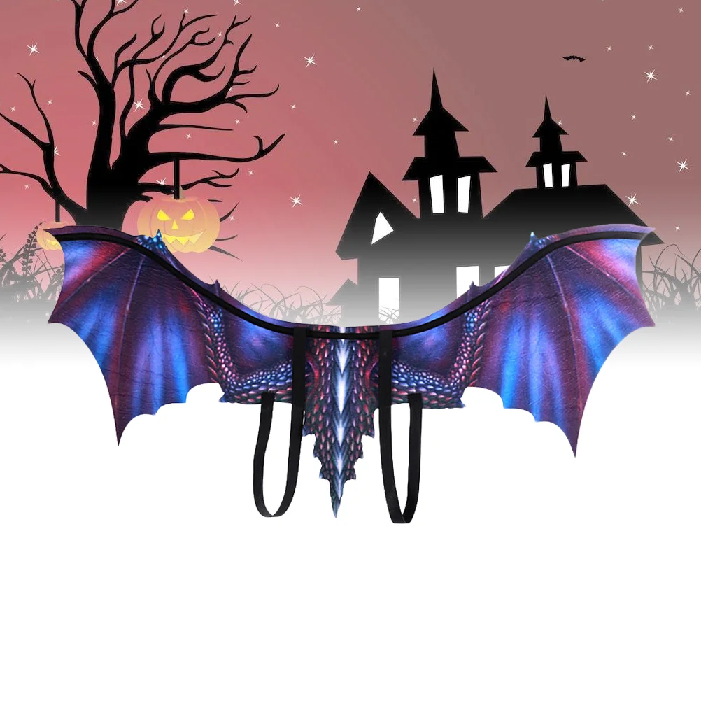 Аксессуары для мужчин и женщин костюмы на Хэллоуин красные крылья Марди Гра