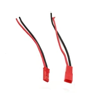 10pairs 100mm jst connector 22awg silicone wire cable 10cm lipo battery extension