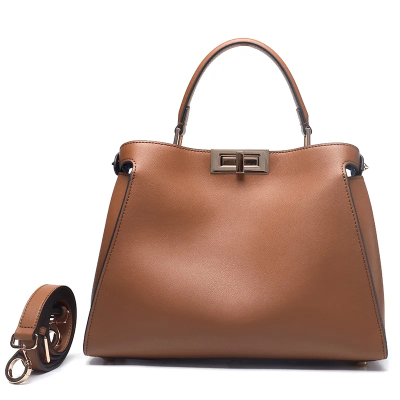 Luxury Designer Brand Bags Women Handbag 2023 Office Bag for Women Leather Top Handle Satchel Bags with Shoulder Strap