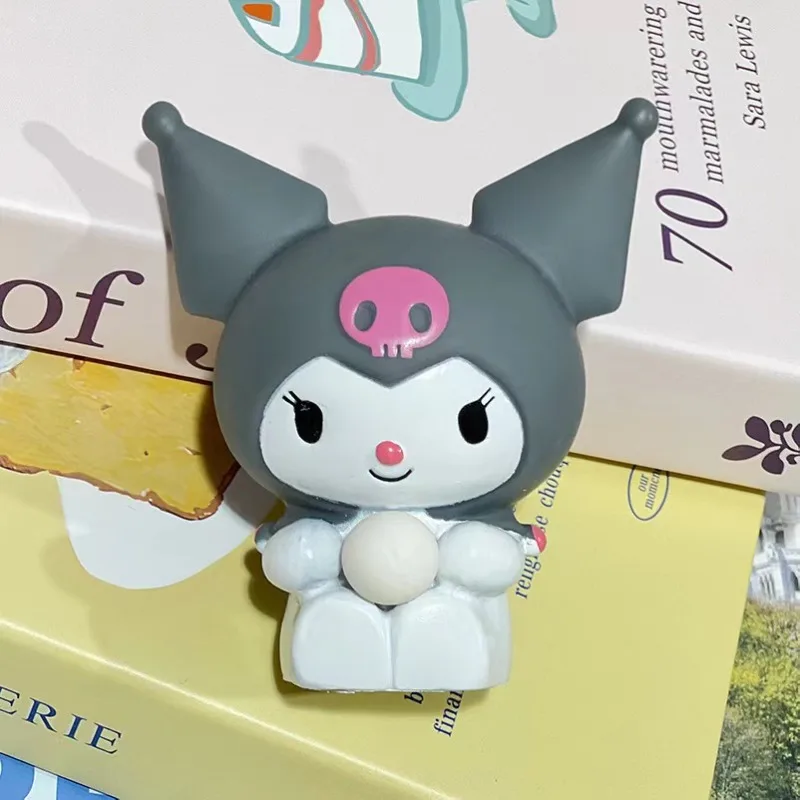 Sanrio игрушка для декомпрессии милая фигурка Kuromi Cinnamoroll мелодия снятие стресса